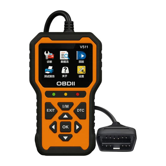 V511 Car OBD2 Diagnostic Scanner, Engine Fault Code Reading and Clearing Tool