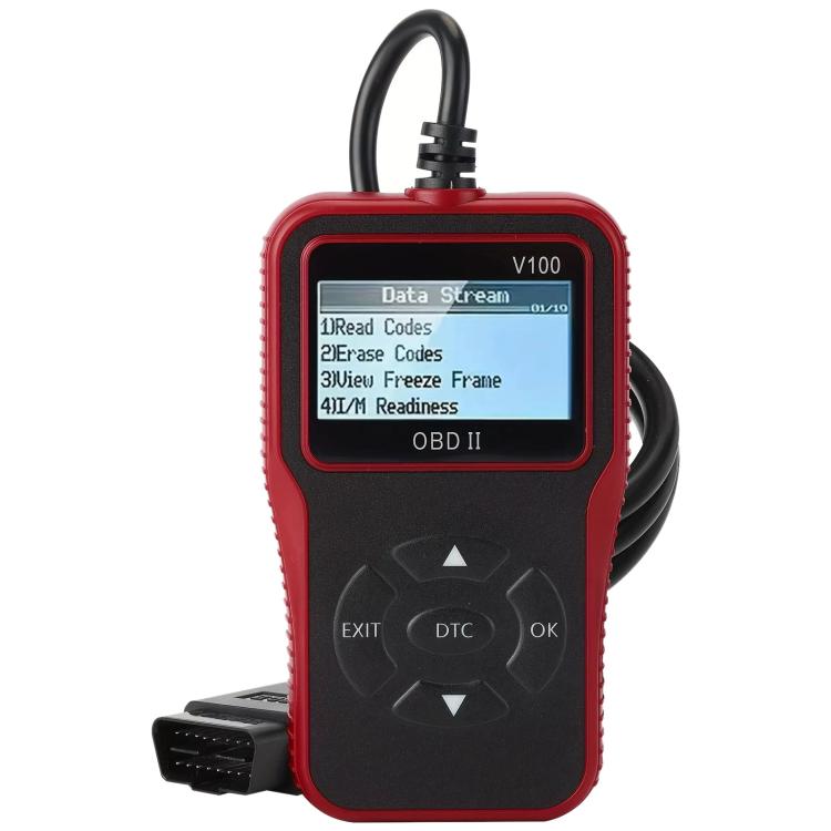 V100 Car OBD2 Diagnostic Scanner, Fault Code Reader, Engine Fault Diagnostic Tool, V100