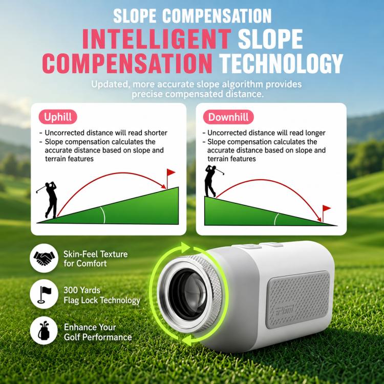 PGM JQ023 Mini Magnetic Golf Rangefinder