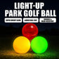 PGM Q037 Light-Up Golf Park Ball, Green with Light, Yellow with Light, Orange without Light, Red without Light