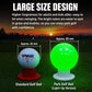 PGM Q037 Light-Up Golf Park Ball, Green with Light, Yellow with Light, Orange without Light, Red without Light