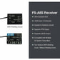 FlySky FS-A8S V2 mini receiver modules, shielded cover and wiring terminals