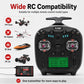 FlySky FS-ST8 2.4G RC transmitter for drones, boats, and cars, LCD screen