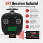 FlySky FS-ST8 transmitter with SR8 receiver, compact receiver module included