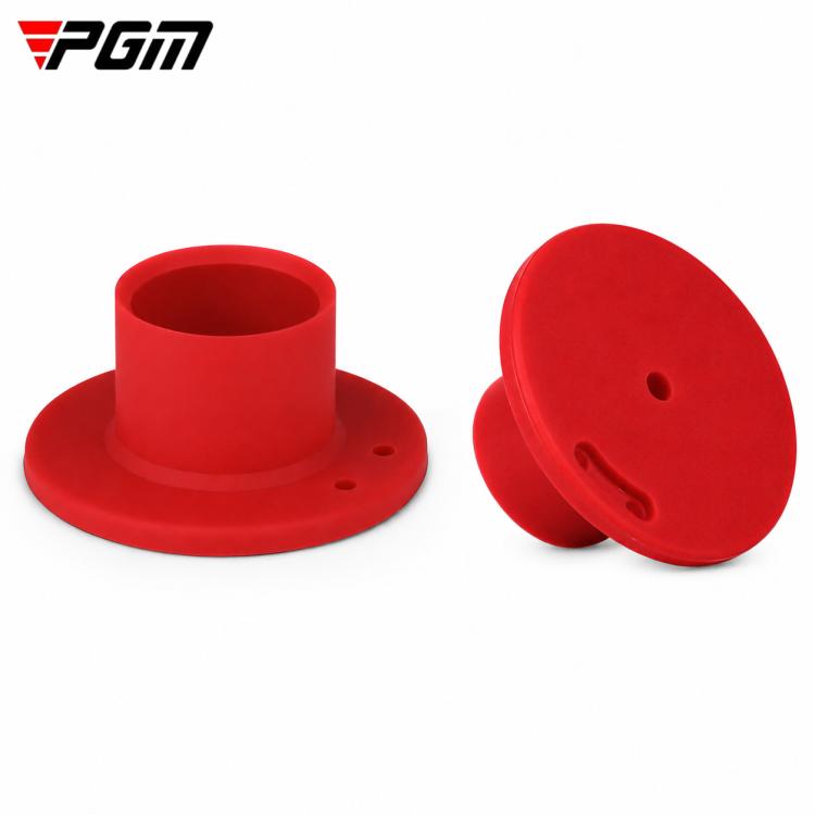 PGM QT032 Durable Rubber Park Golf Ball Tee Round-Hole Holder