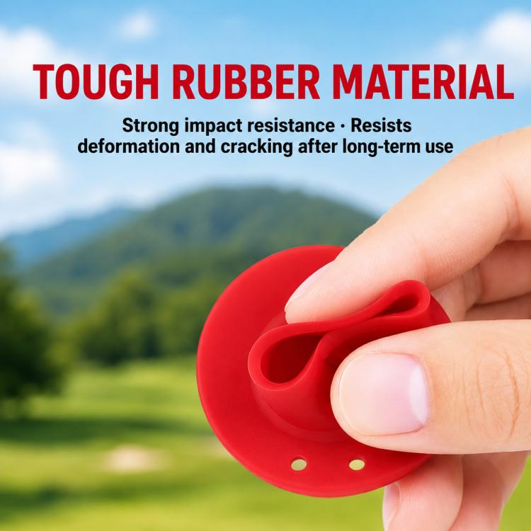PGM QT032 Durable Rubber Park Golf Ball Tee Round-Hole Holder