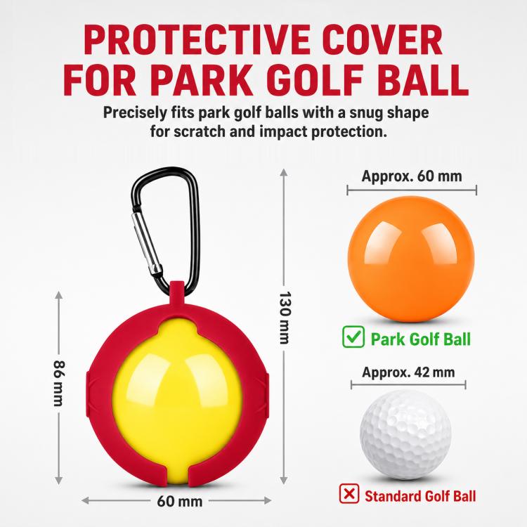 PGM QJ010 Park Golf Ball Silicone Protective Cover