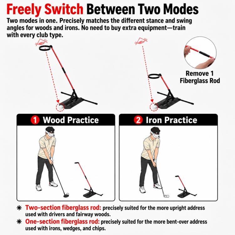 PGM JZQ042 Golf Swing Trainer Head Stabilizer