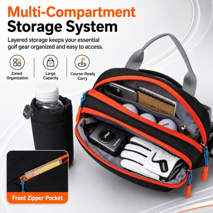 PGM SOB026 Large-Capacity Water-Repellent Golf Course Organizer Bag
