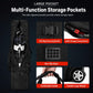 PGM HKB022 Foldable Impact Resistant ABS Hard Shell Wheeled Golf Travel Bag