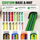 PGM TL042 Portable Indoor Golf Putting Practice Mat, Only Trainer, Trainer Set