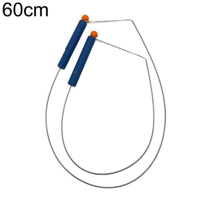Car stereo removal wire puller, 60cm, with blue handles, orange tips, and wire loops
