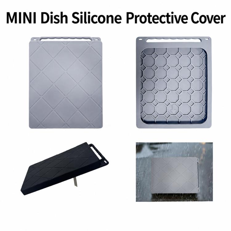 Satellite Disk Silicone Protective Case, For Starlink Mini