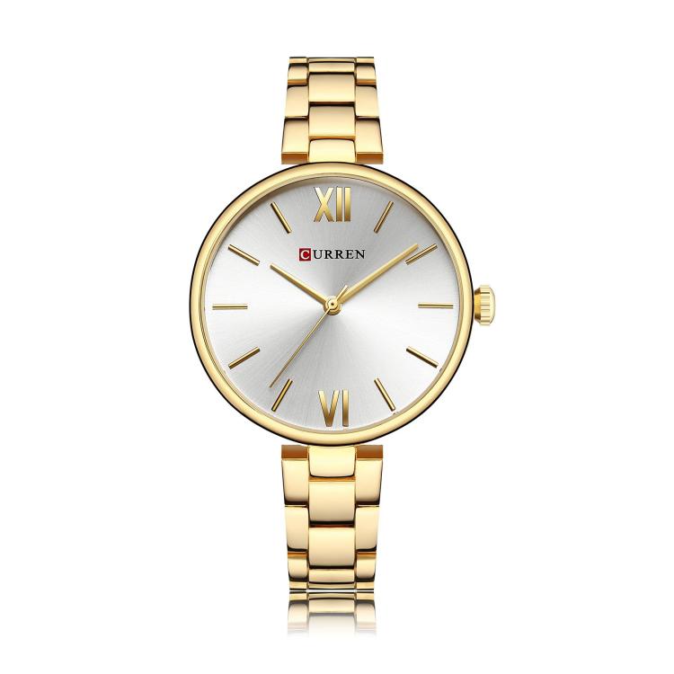 CURREN M9017 Women Stylish Quartz Watch with Alloy Strap