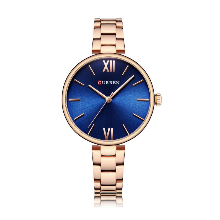 CURREN M9017 Women Stylish Quartz Watch with Alloy Strap