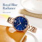 CURREN M9017 Women Stylish Quartz Watch with Alloy Strap