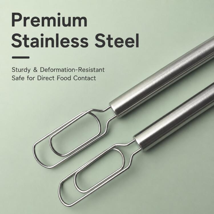 LsCook Stainless Steel Dough Stirring Stick Home Baking Tool
