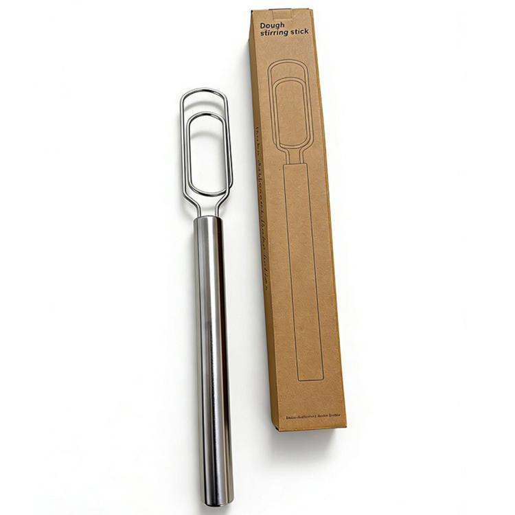 LsCook Stainless Steel Dough Stirring Stick Home Baking Tool