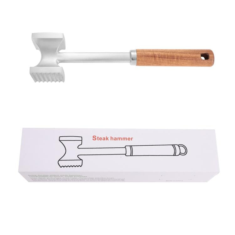 LsCook Kitchen Steak Hammer Double-sided Meat Tenderizing Mallet, Mirror-Finish, Matte-Finish