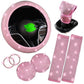 Car Diamond Studded Steering Wheel Cover, Diameter: 38cm