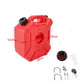 Car Plastic Fuel Tank Reserve Oil Container with Tool, 3L, 5L