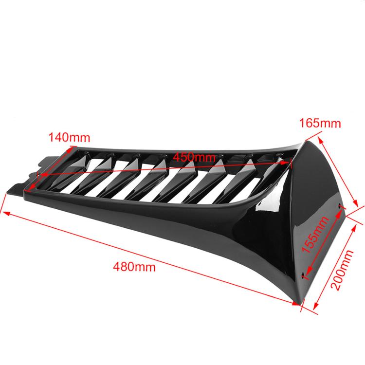 For Harley-Davidson Softail Modified Frame Blade-style Air Deflector