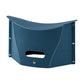 Portable Foldable PP Card Stool with Storage Basket