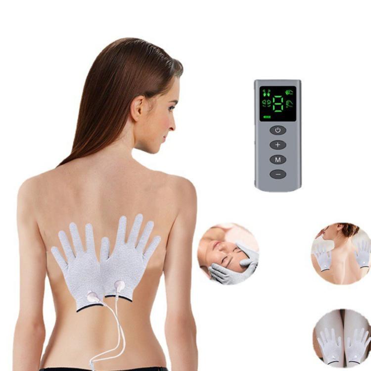 Portable Smart EMS Pulse Hand Massage Therapy Glove Set