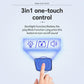 Handheld brake fluid tester with touch control panel and illuminated icons