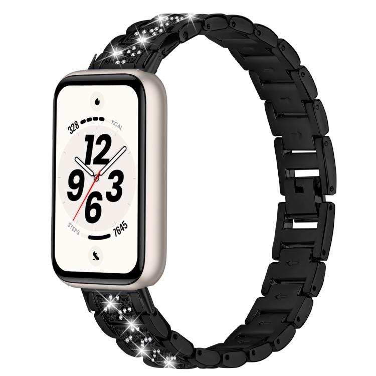 Three Beads Metal Watch Band, For Honor Band 11 / Band 11 Pro