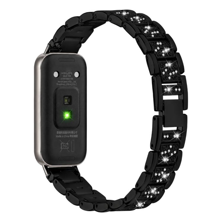 Three Beads Metal Watch Band, For Honor Band 11 / Band 11 Pro
