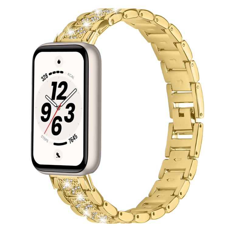 Three Beads Metal Watch Band, For Honor Band 11 / Band 11 Pro