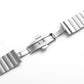 One Bead Butterfly Clasp Stainless Steel Watch Band, For Honor Band 11 / Band 11 Pro