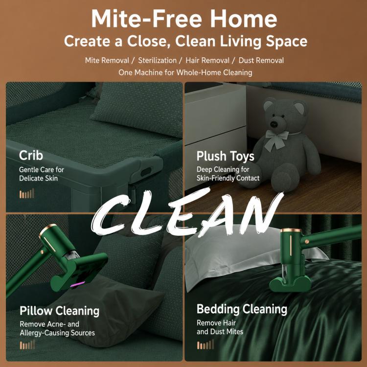 Mini UV Sterilizing Mattress Vacuum & Dust Mite Cleaner