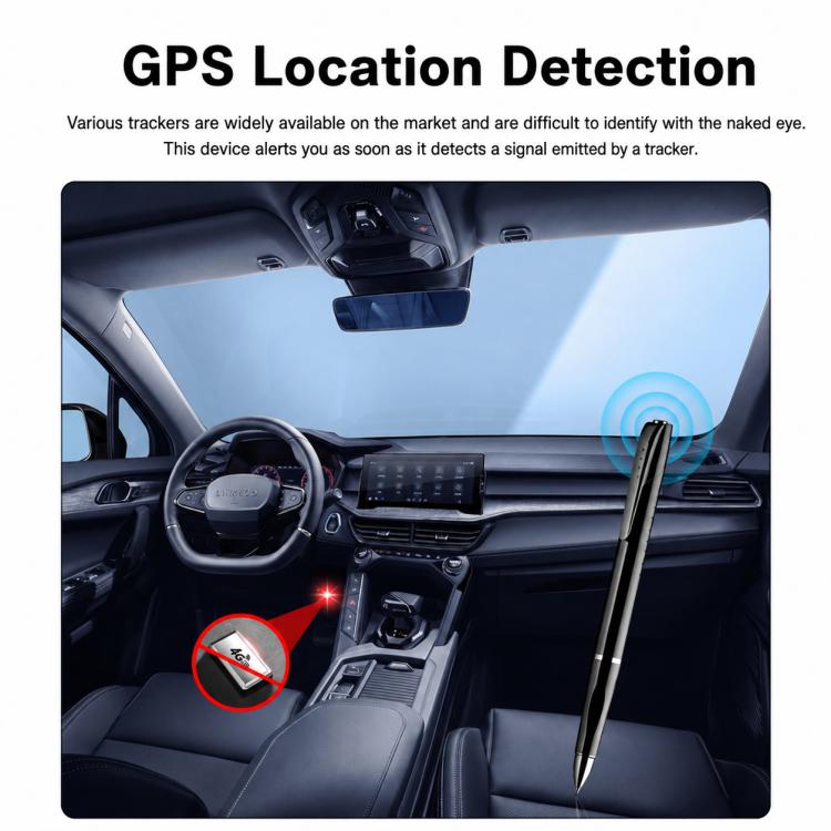 X16 Portable Pen-Style Signal Detector Wireless Anti-Spy Camera Scanner