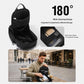 OZUKO Men 12L Large Capacity Multifunctional Outdoor Cycling Crossbody Chest Bag