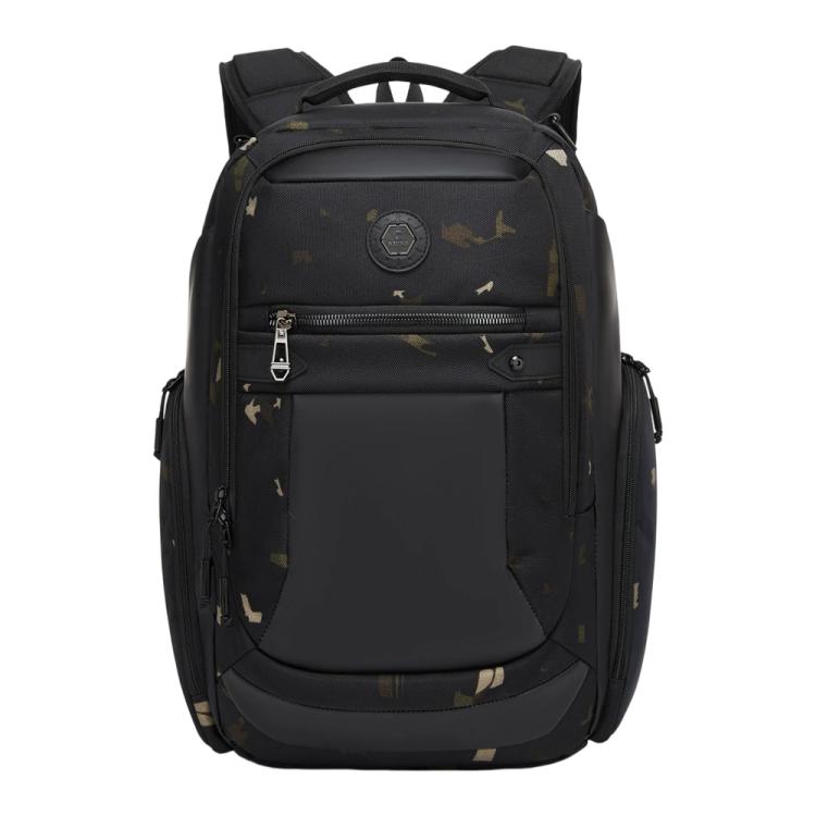 OZUKO Men Business Backpack Large Capacity Waterproof 15.6-inch Laptop Bag