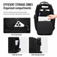 OZUKO Men Business Backpack Large Capacity Waterproof 15.6-inch Laptop Bag