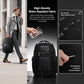 OZUKO Men Business Backpack Large Capacity Waterproof 15.6-inch Laptop Bag