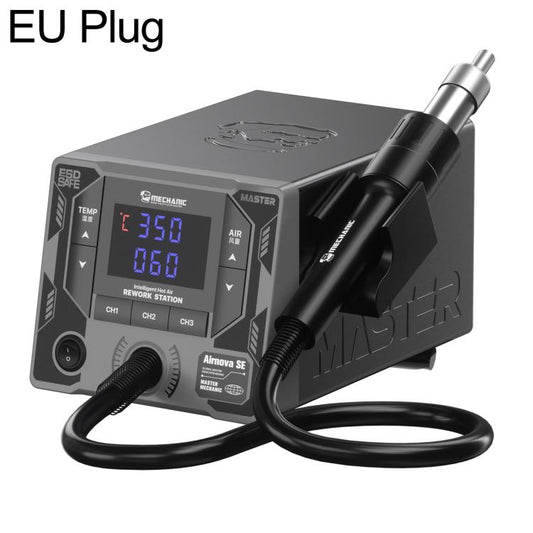 MECHANIC AirNova SE 1000W Smart Temperature Control Hot Air Gun Desoldering Rework Station, EU Plug, US Plug