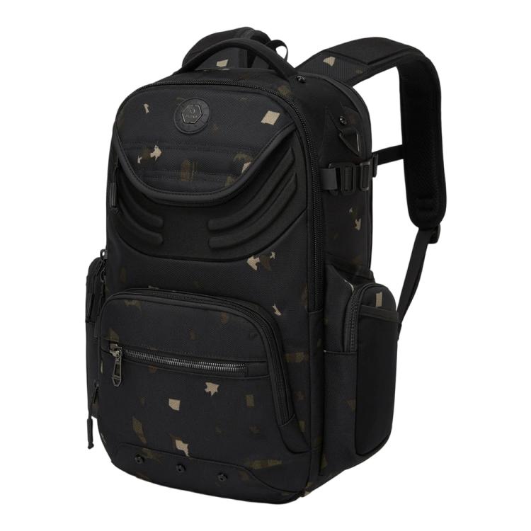 OZUKO Men Business Laptop Bag Large Capacity Techwear Commuter Backpack