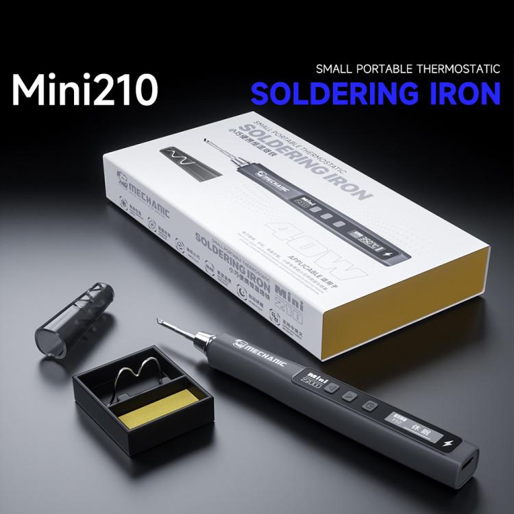 MECHANIC Mini 210 Portable 40W High-Power Smart Electric Soldering Iron