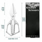 LsCook Multifunctional 3Cr13 Stainless Steel Kitchen Poultry Shears, Kitchen Poultry Shears