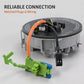 Car steering wheel airbag clock spring with orange cable and matched blue/green plugs