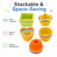50 PCS/Pack Silicone Cake Baking Mold