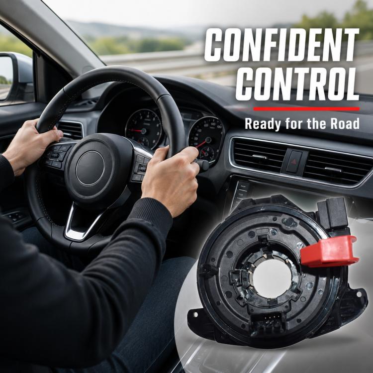 Car Steering Wheel Airbag Clock Spring Spiral Cable 6C0959653, For Skoda