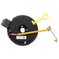 Steering wheel airbag clock spring spiral cable with yellow wires and multiple connectors