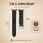 xDfind Retro Crazy Horse Texture Vegan Leather Watch Band, For Galaxy Watch9 / 8 / 8 Classic