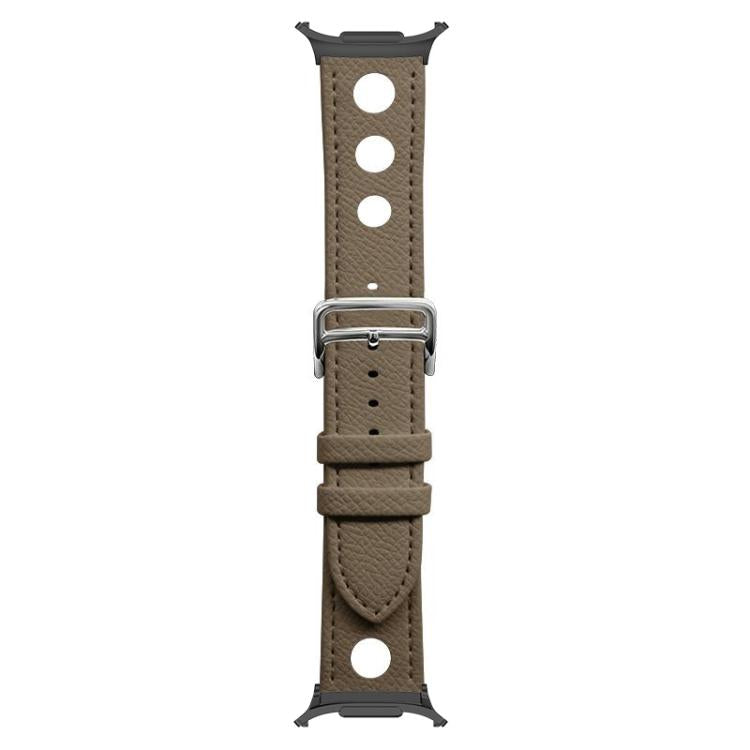 xDfind Hole Palm Texture Vegan Leather Watch Band, For Galaxy Watch Ultra2 2026 / 2025 / 1 2024, For Galaxy Watch9 / 8 / 8 Classic