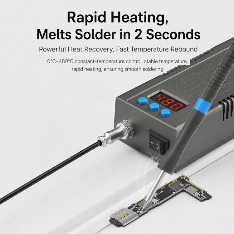 MaAnt M-T12 75W Portable Temperature Adjustable Intelligent Welding Station, EU Plug, US Plug